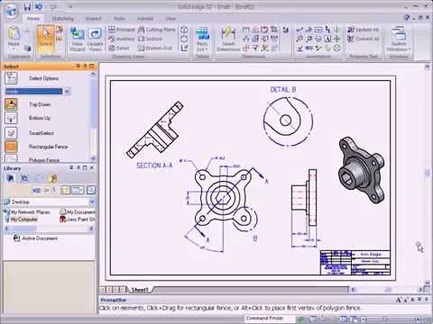 Solid Edge: dal 2D al 3D, dal 3D al 2D (EN)