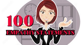 100 EMPATHY STATEMENTS TO HELP THE BURNOUT!