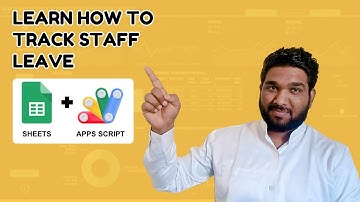 Employee Automated Leave Management in Google Sheets | Free Template