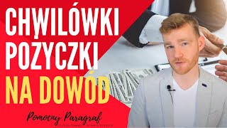 CHWILÓWKI, POŻYCZKI NA DOWÓD, LICHWA   Pomocny § Paragraf 🎬 #12 screenshot 5