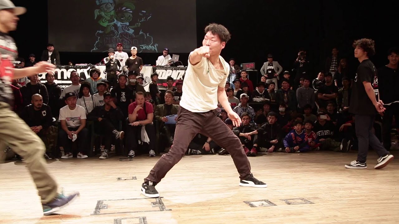 Freestyle Session Japan 2015 BREAKIN' CREW BATTLE Final  FOUND NATION  vs Gun Smoke Breakers
