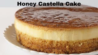Soft and Fluffy Honey Cake Recipes | Castella  Japanese Cake  at home screenshot 4