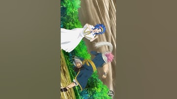 Natsu almost hit their baby 😭💔 - Natsu VS Gajeel and Levy - Fairy Tail 100 Years Quest