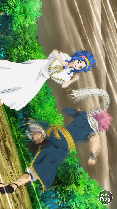 Natsu almost hit their baby 😭💔 - Natsu VS Gajeel and Levy - Fairy Tail 100 Years Quest