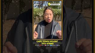 Cape Town violent taxi strike  kills 2 people and over 40 arrested