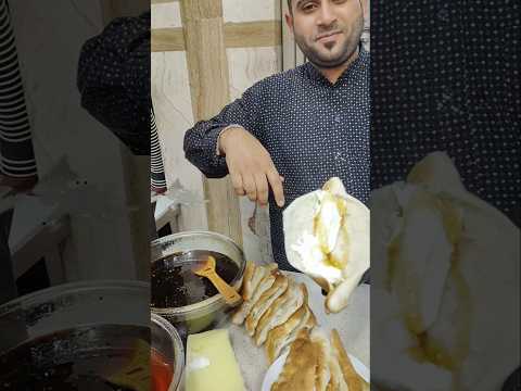 اليوم يم كاهي وقيمر رسول سوق الصدرية بغداد كاهي وقيمر رسول اكلات شعبيه اكلات سريعه شاهين سكار 