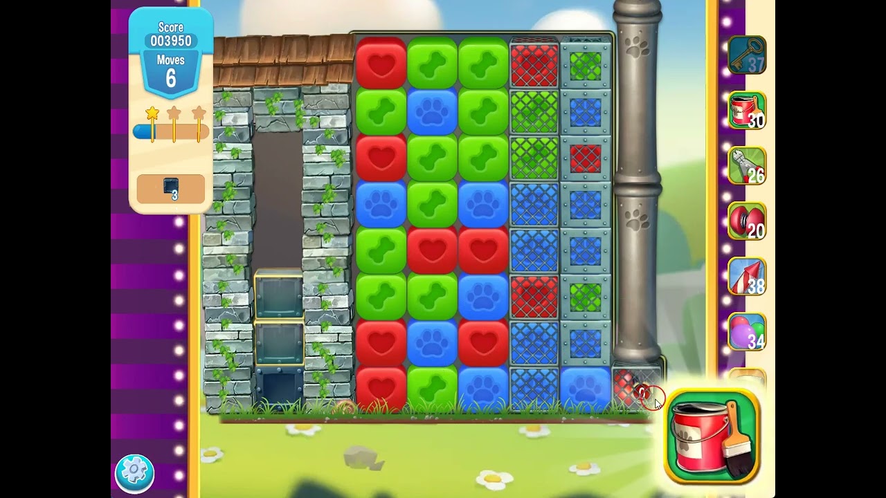 Pet Rescue Saga level 5341 no boosters | PuzzledCubes.site