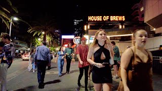 AUSTRALIAN FRIDAY NIGHTLIFE IN GOLD COAST SURFERS PARADISE