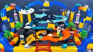 7 minute ASMR Toy Unboxing Video: Magical Magnetic Track Building Blocks Toy Train | Toy Review screenshot 5
