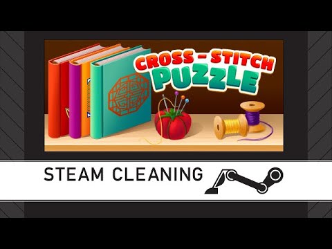 Steam Cleaning - Cross-Stitch Puzzle