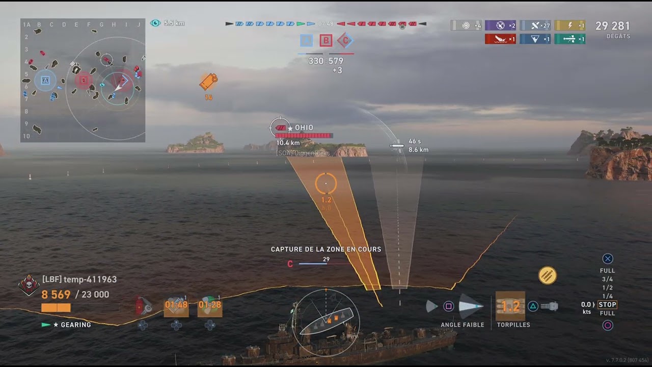 World of Warships: Oc5 vs soa