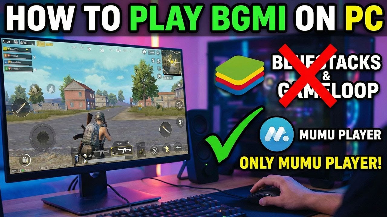 How to Play BGMI on PC | Fast, Easy & Smooth 120FPS Setup Guide | No Ban - No Region Problem