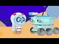 Биби Лети на Луну - Машинки Ракеты Космос - Развивающие Мультики  Для Малышей