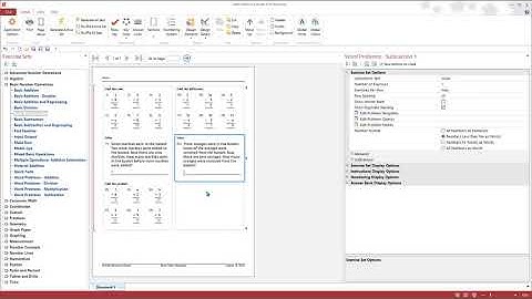 Math Resource Studio 6: Math Review Worksheet