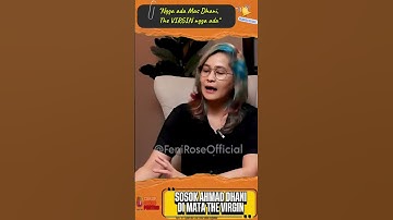 Ahmad Dhani Segalanya Bagi The Virgin😎#shorts #thevirgin #ahmaddhani #fenirose #podcast #mita #dara