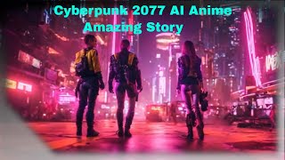 Cyberpunk Story Ai Part 2 Experience A Captivating Short Film Animation #anime #ai #cyberpunk2077