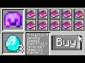 Minecraft Bedwars but you can buy overpowered enchants...