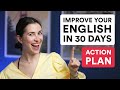 Improve your english in 30 days with this action plan