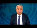 Int'l Renewable Energy Agency 14th Assembly - UN Chief's Message | United Nations