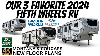 Our 3 Favorite 2024 Fifth Wheel RVs | New Keystone Montana and Cougar RV Floor Plans by How To Have Fun Outdoors 4,350 views 3 months ago 11 minutes, 9 seconds