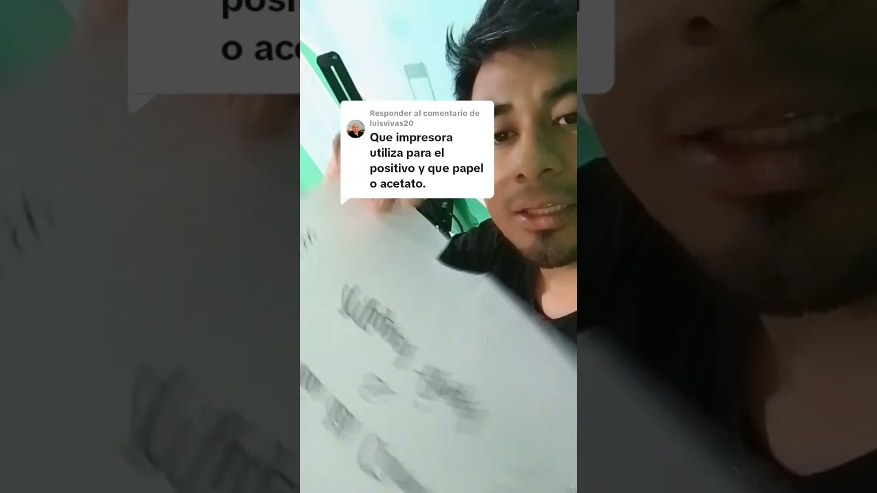 papel para positivos de serigrafía.  