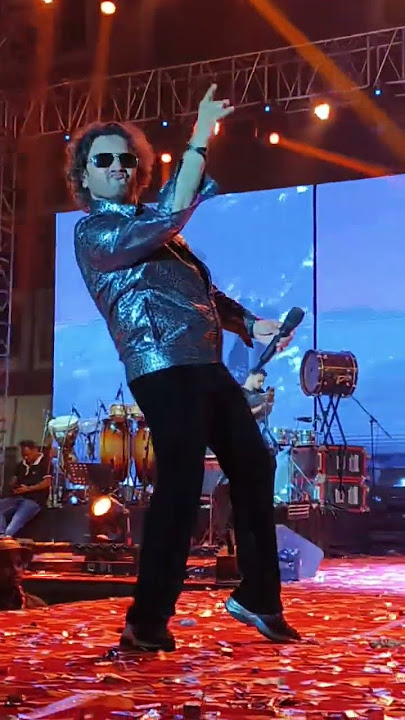 Javed Ali Sir ke  live program at G D Goenka public School Purnia Bihar
