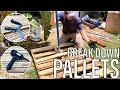 How to pull pallets apart. My tips and tricks