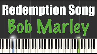 Redemption Song - Bob Marley - Piano Tutorial