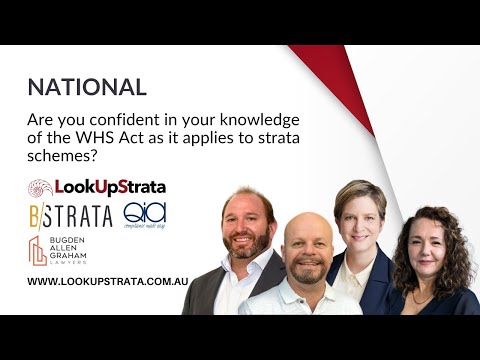 YouTube video about whs responsibility in strata schemes