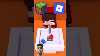 Please, Choose Who Would Win? JJ minecraft or roblox - MAIZEN Minecraft Animation #shorts