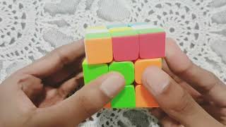Gift Box Algorithms On Rubik's Cube | #rubikscube