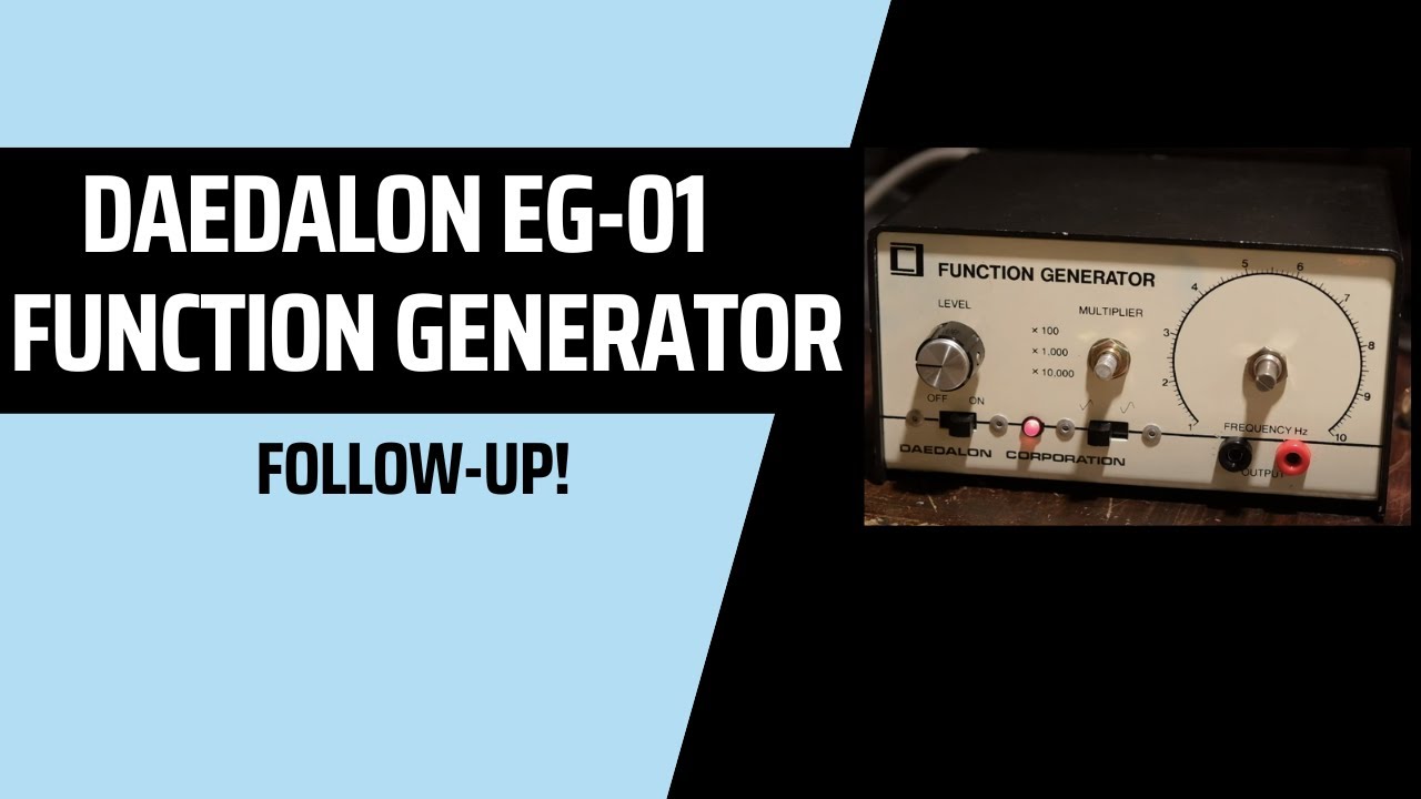 Daedalon EG-01 - Follow-up! - YouTube
