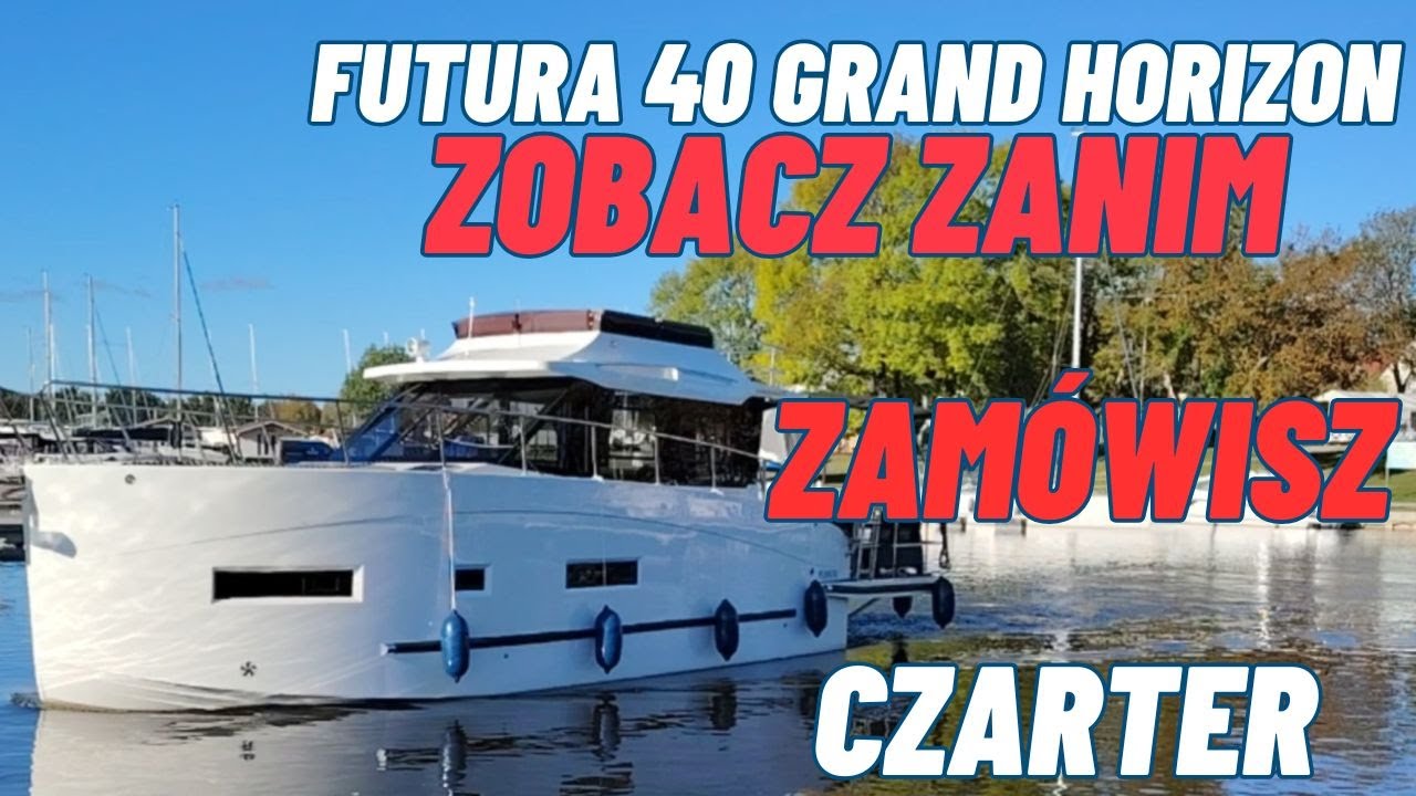 💗 Super Houseboat Futura 40 Grand Horizon XL Wnętrze Zobacz Zanim Zamówisz Czarter!