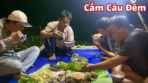 Giang Ca SB | 1 Đêm Cắm Câu Cá Đặt Bẫy Ếch Ngoài Đồng Ruộng | Lai Rai Mồi Ngon Giữa Đồng Ruộng