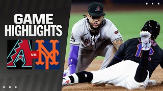 D-Backs Vs. Mets Game Highlights 53124 Mlb Highlights
