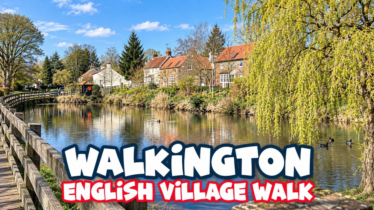 Enchanting WALKINGTON: A 4K Walking Experience - YouTube