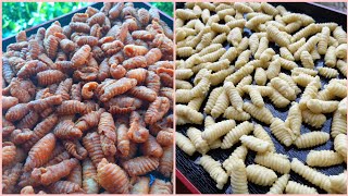 Cara Buat Kuih Siput Manis Yang Crunchy | Tidak Banyak Bahan