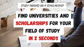 FIND UNIVERSITIES OR SCHOOLS OFFERING YOUR PROGRAM OF STUDY IN 10 SECS screenshot 4