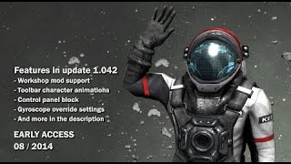 Space Engineers - Workshop Modding Integration, Character Animations, Gyro Override