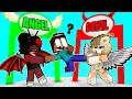 Cute story 2  angel vs devil  dstiny run chllenge  animation