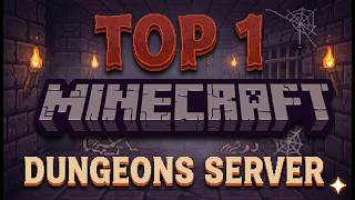 TOP 1 DUNGEONS MINECRAFT SERVER! *NEW SEASON* | 1.21.11 (BEDROCK/JAVA)