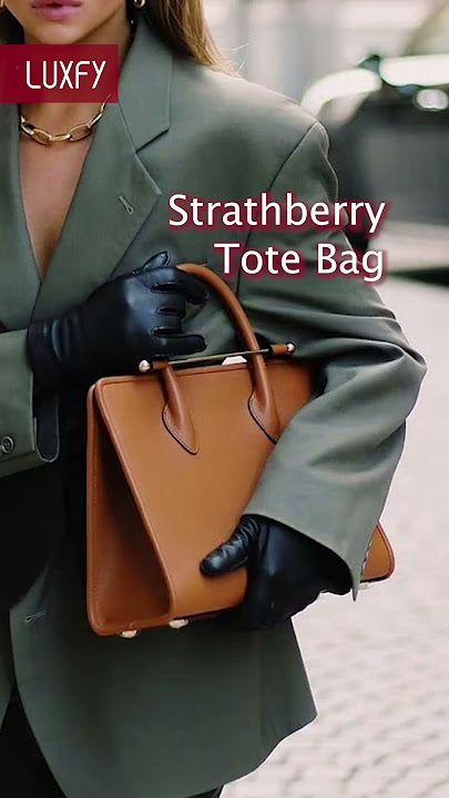 Making The Strathberry Midi Tote in Bottle Green 