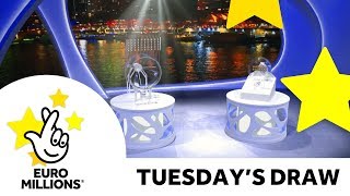 The National Lottery Tuesday ‘EuroMillions’ draw results from 29th August 2017