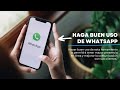 Haga buen uso de WhatsApp - #videotip 135