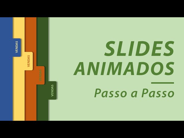 APRESENTAÇÃO COM SLIDES ANIMADOS NO POWERPOINT | Passo a Passo