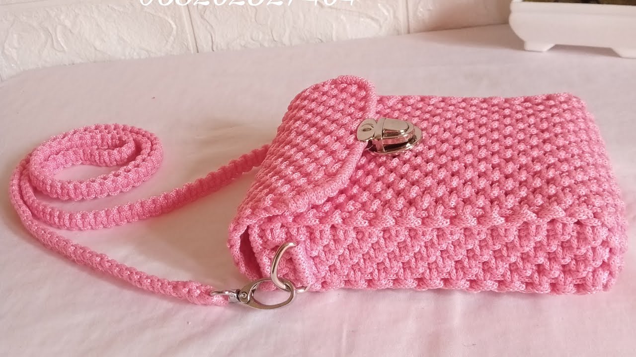 Macrame sling bag - My macrame Art and Creations | Facebook