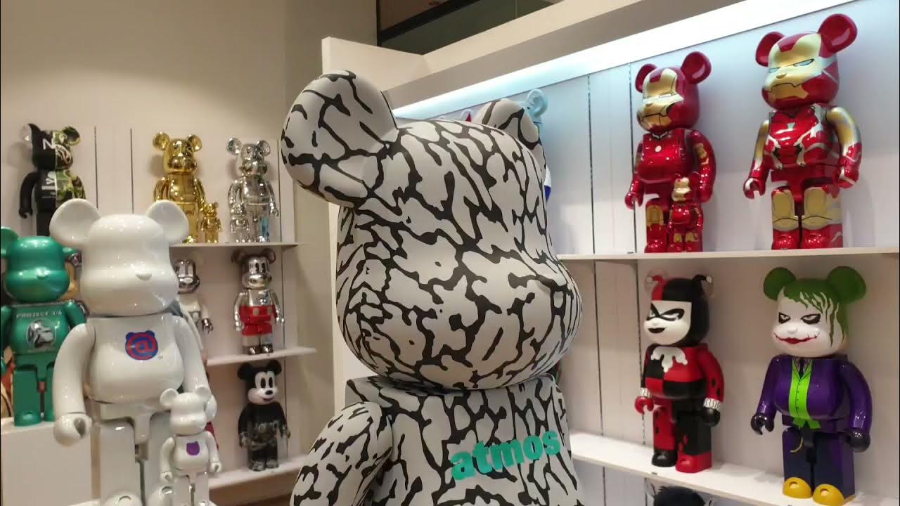 Bearbrick 1000% Pop-up store at Raffles City by Action City • Amazing  collection! 