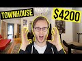 $4200 Townhouse with a Deck |  Brooklyn NYC apartment Tour!