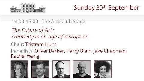 The Future of Art - creativity in an age of disruption