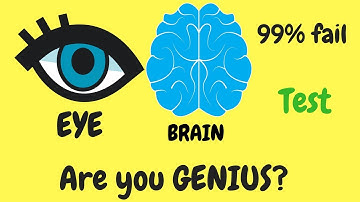 Eye and Brain Test, 99% fail to answer, जिज्ञासा GURU, jigyasa GURU